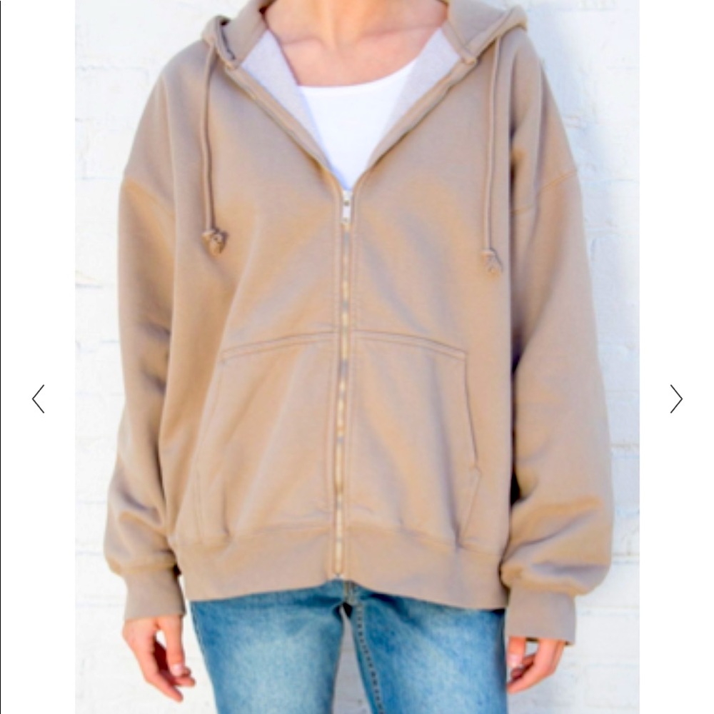 Brandy Melville zip up hoodie